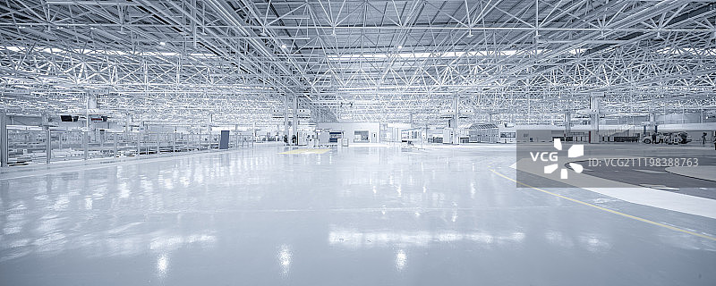 汽车工厂总装车间图片素材