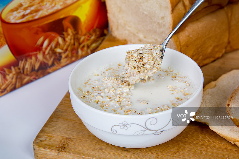 早餐燕麦片图片素材