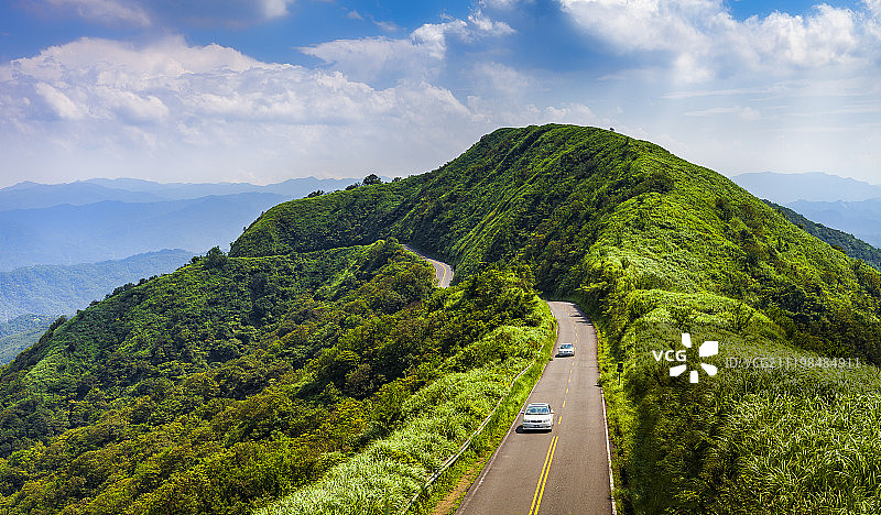 台湾新北市瑞双公路图片素材