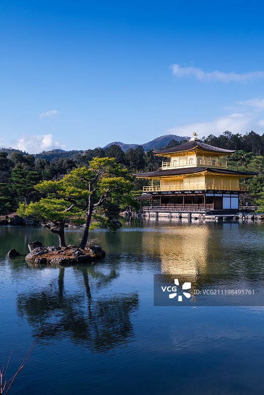 京都府金阁寺图片素材