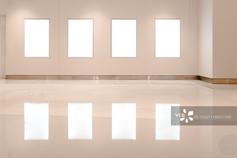 现代城市室内广告牌图片素材