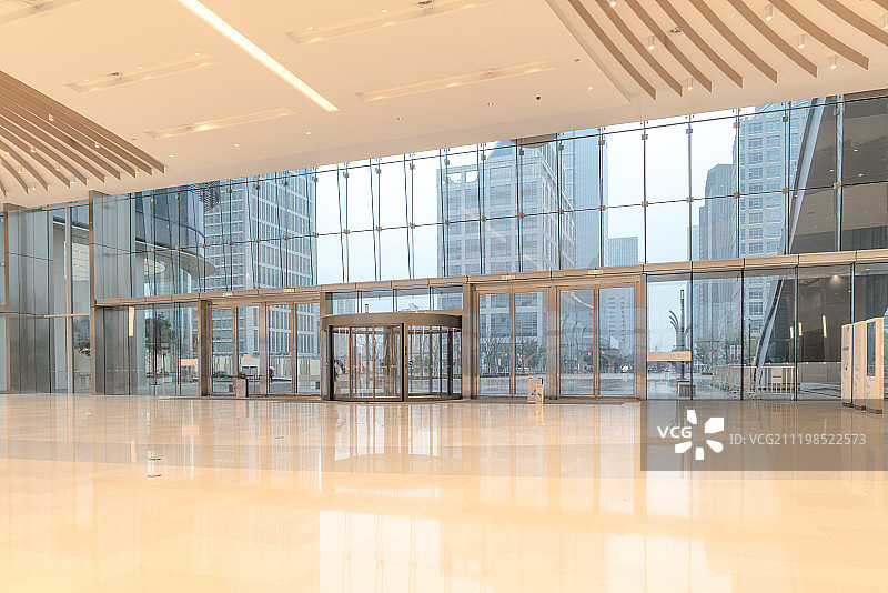 现代都市室内大厅内景图片素材