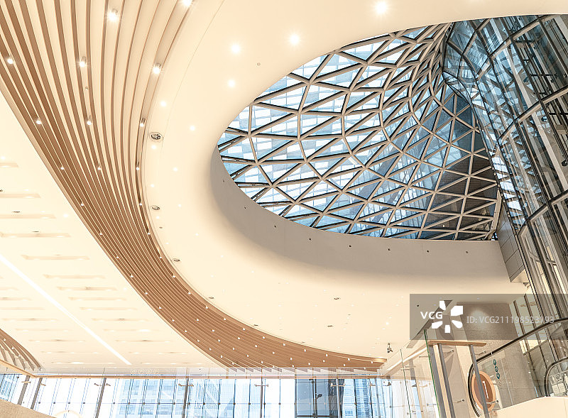 现代都市商场升降梯图片素材