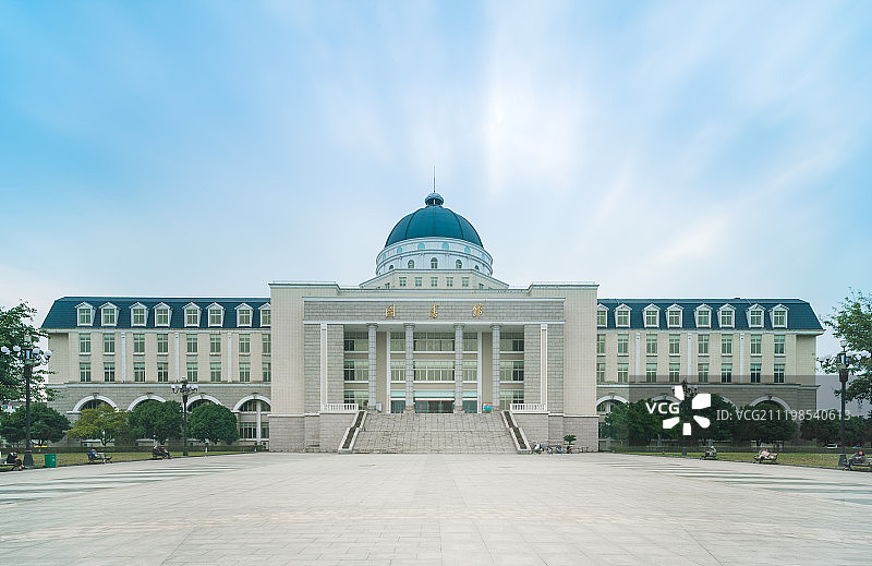 四川大学锦城学院图书馆图片素材