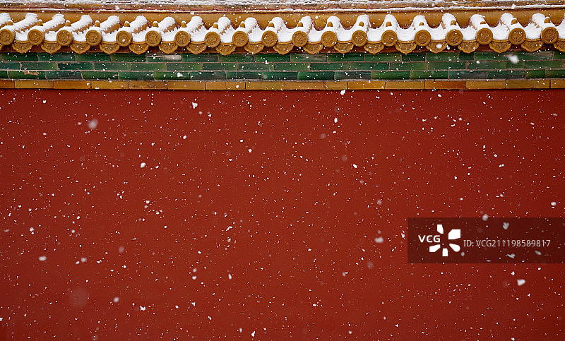 故宫的雪图片素材