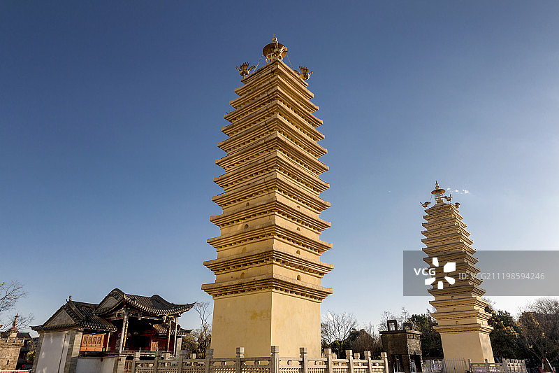 昆明官渡古镇景区图片素材