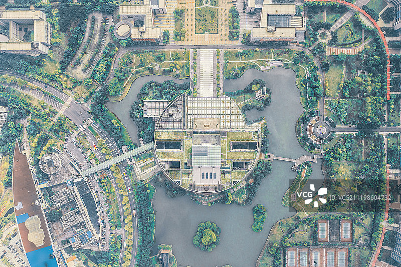 广州大学图书馆图片素材