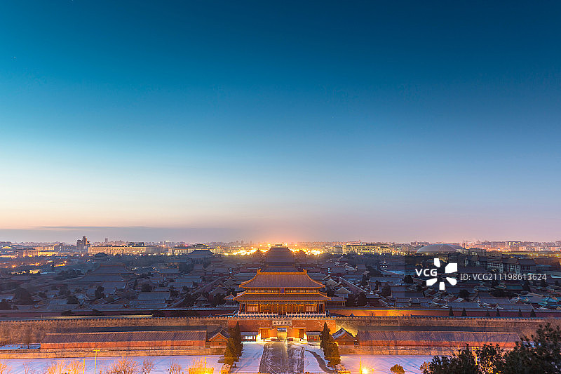 故宫神武门图片素材