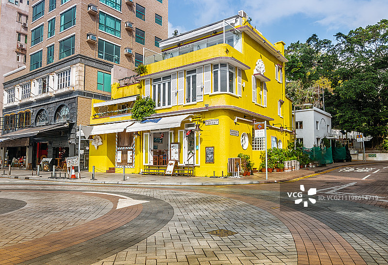 香港赤柱都市风光图片素材