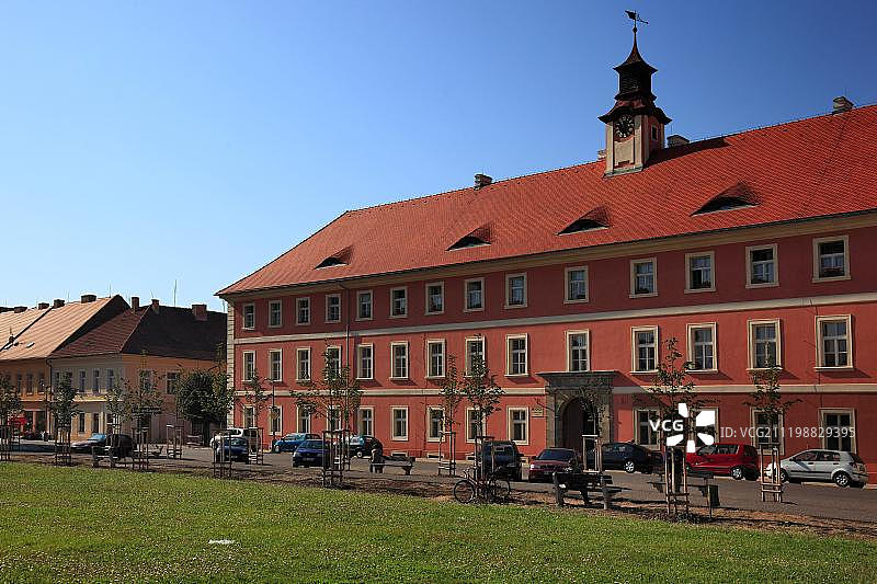 特雷津：利托梅日采地区的城镇图片素材