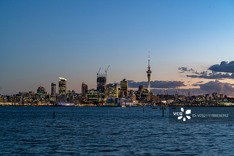 新西兰奥克兰城市风光图片素材