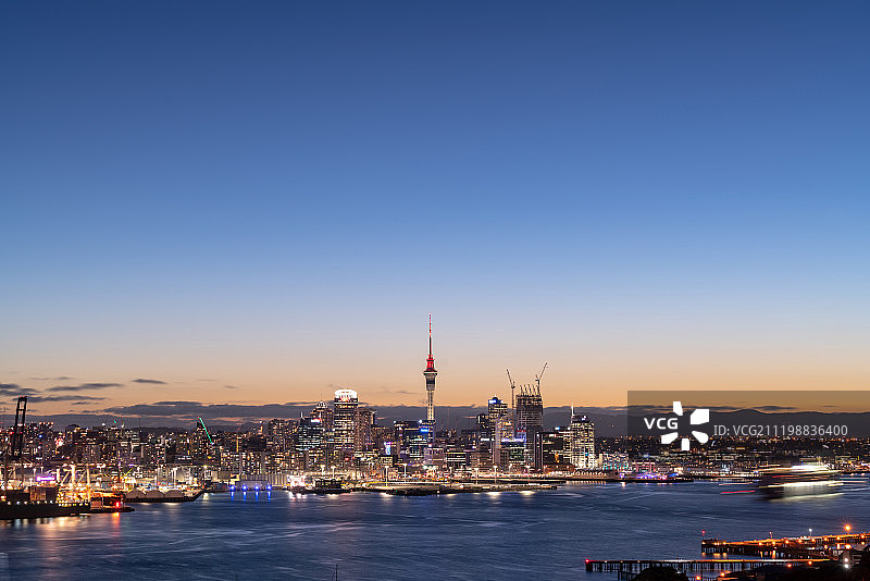 新西兰奥克兰城市风光图片素材