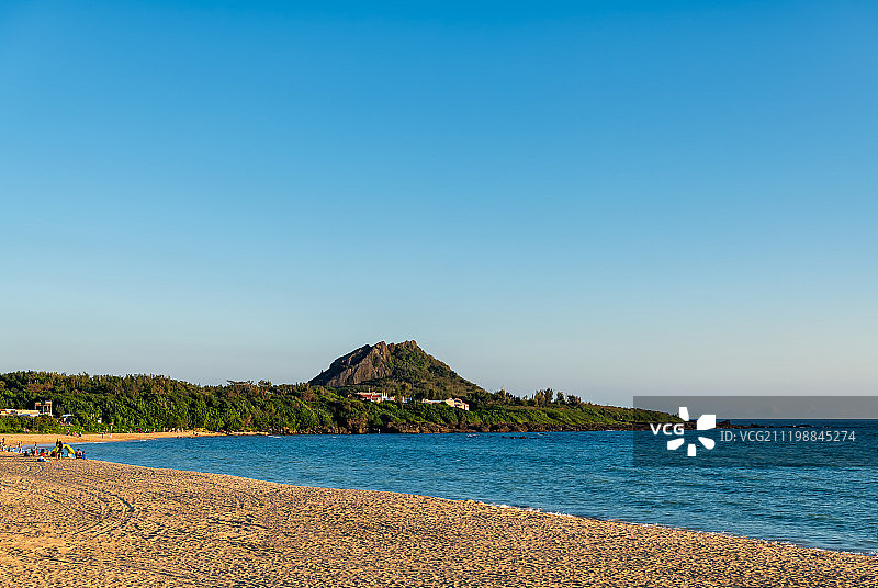 台湾南部恒春半岛垦丁海水浴场图片素材