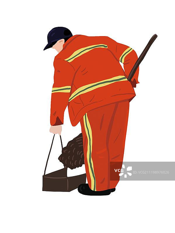 清洁工人图片素材