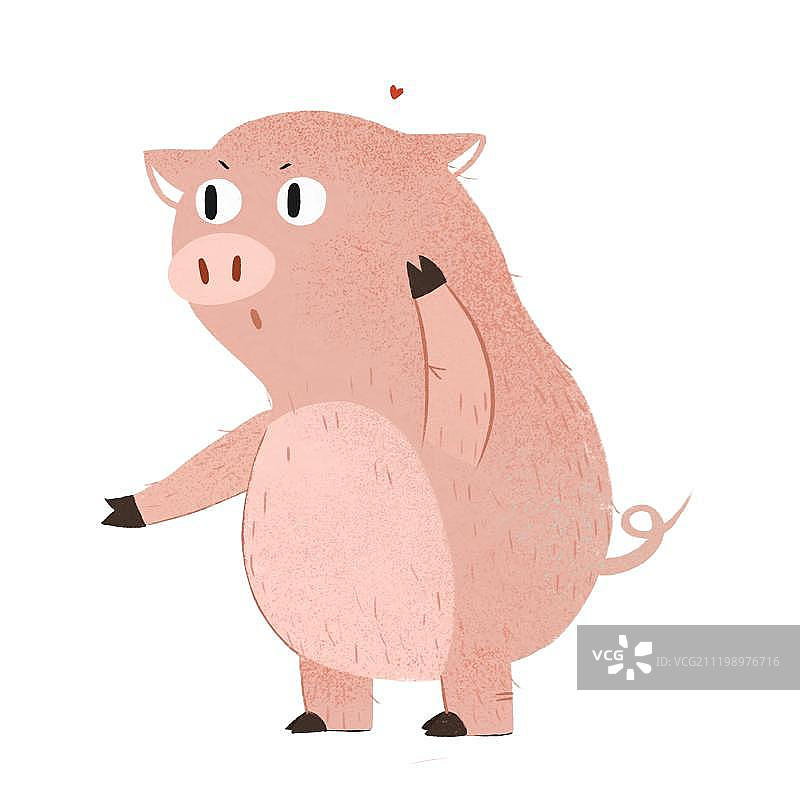 粉色小猪图片素材