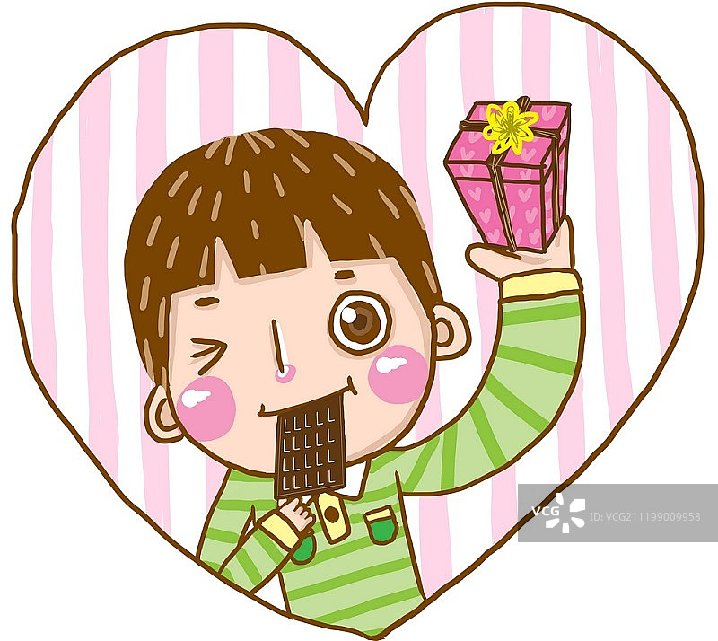 情人节主题插画图片素材