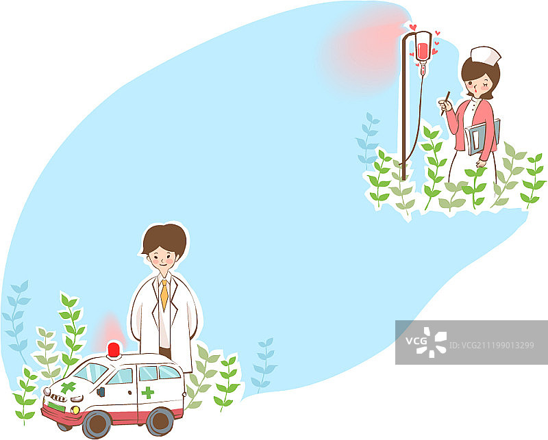 医院概念矢量插画图片素材