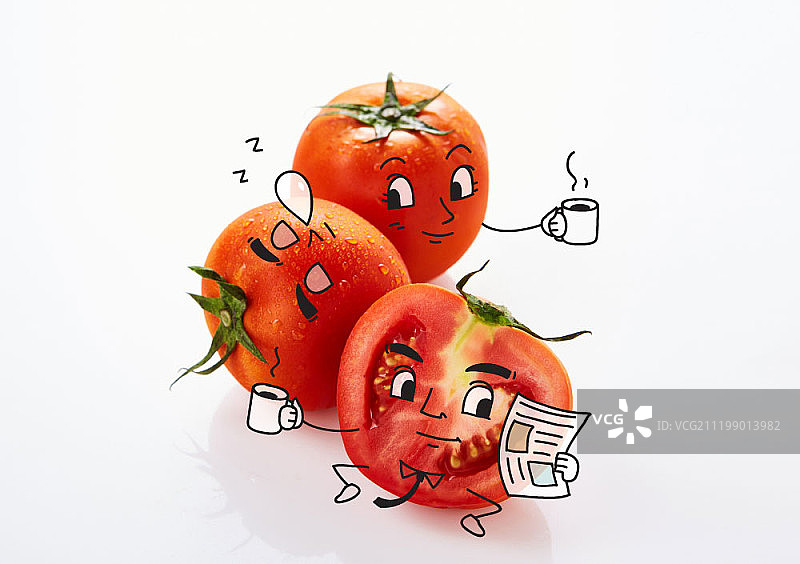 插图与日常物品结合图片素材