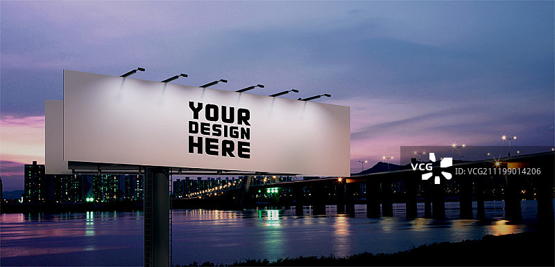 广告牌样机图片素材