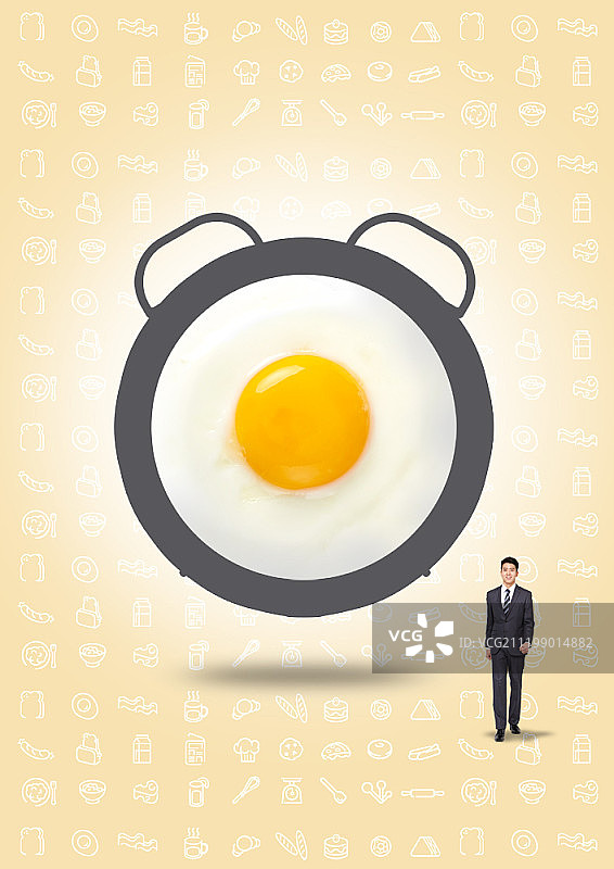 美食主题数字合成图像图片素材