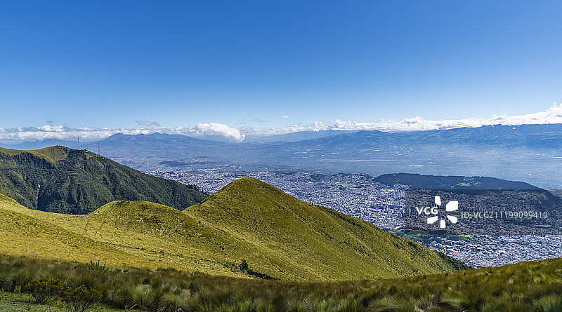 山谷都市图片素材