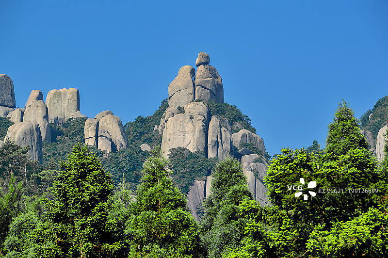 夫妻峰 福鼎图片素材