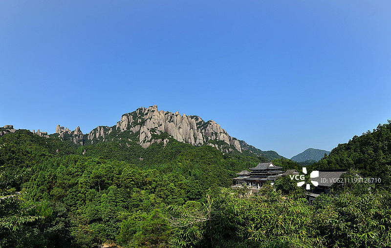 福建宁德太姥山景区风光图片素材