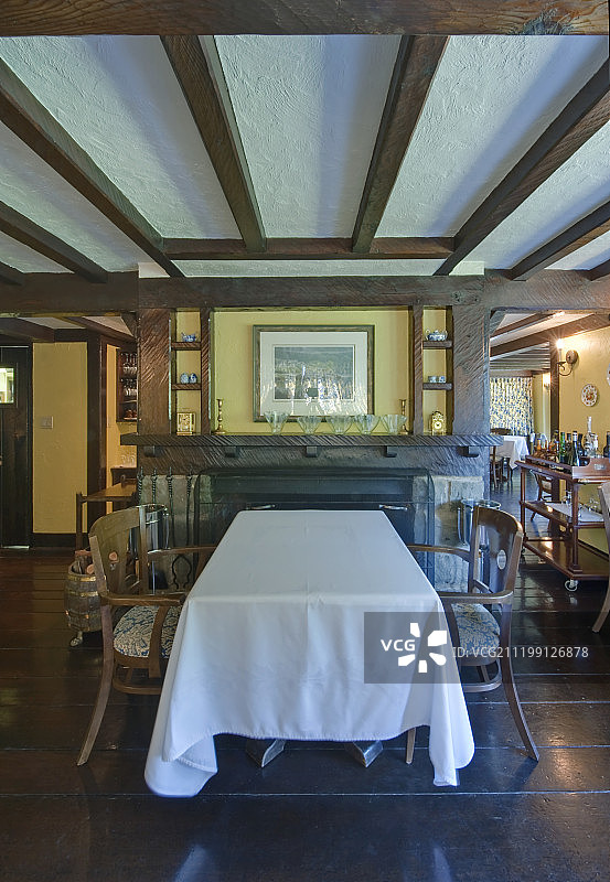 黑斯廷斯庄园餐厅图片素材