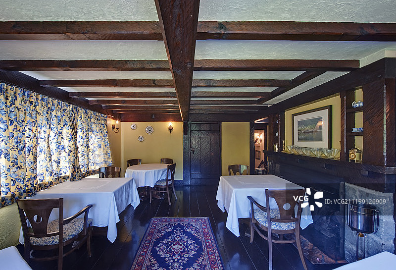 黑斯廷斯庄园餐厅图片素材