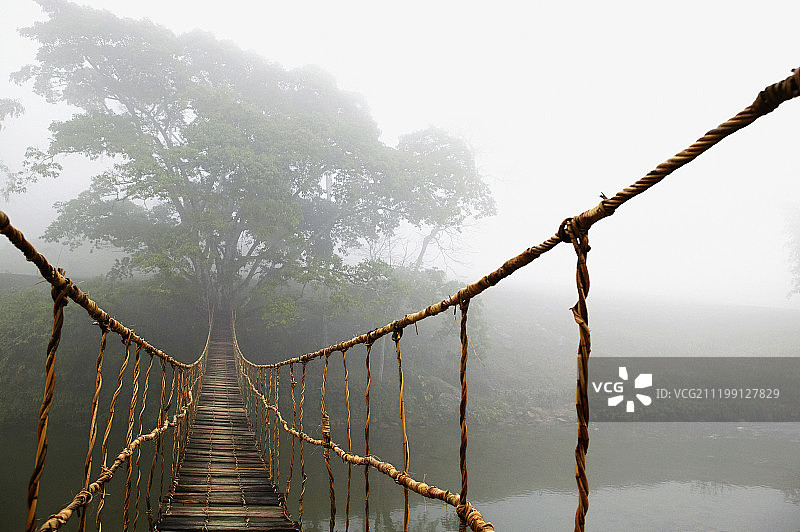 长索桥图片素材