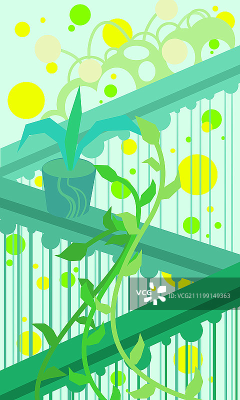 春天插画图片素材