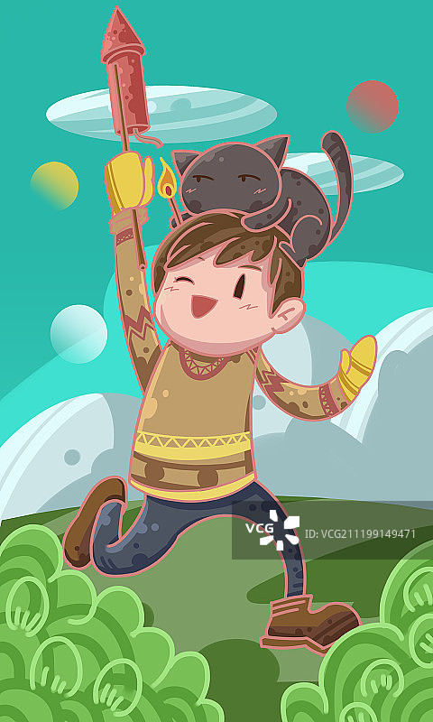 春天插画图片素材