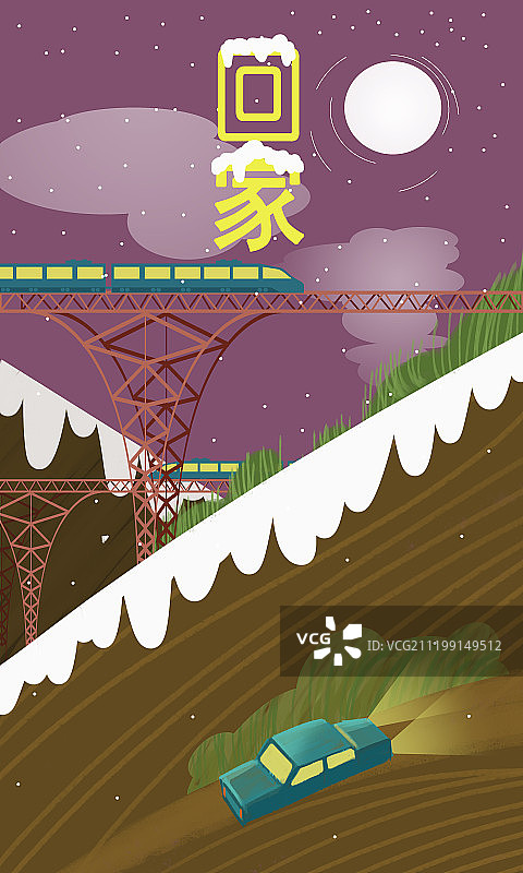 回家过年图片素材