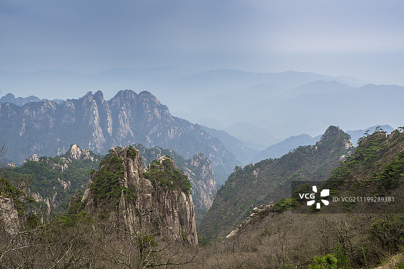 安徽黄山风光图片素材