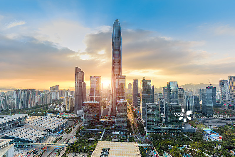 中国深圳摩天大楼图片素材