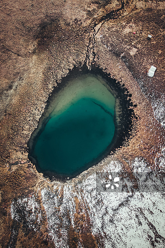 高原湖泊贡嘎山冷嘎措图片素材