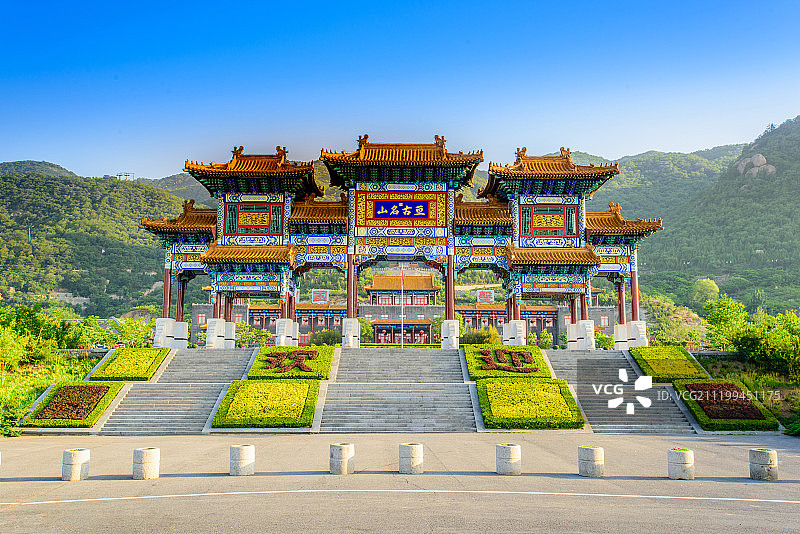 天津盘山风景区图片素材