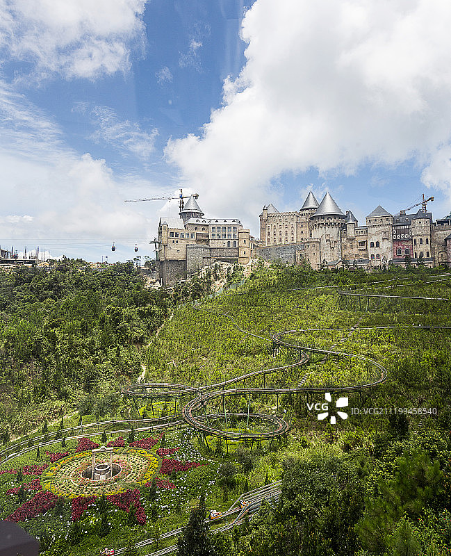 越南岘港巴拿山景区图片素材