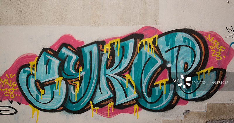 涂鸦墙图片素材