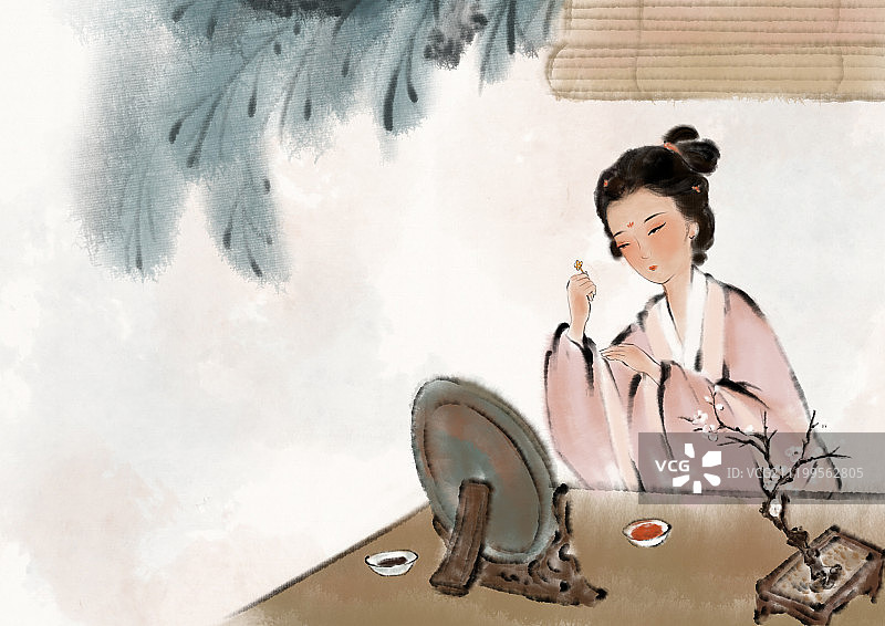 诉衷情欧阳修图片素材