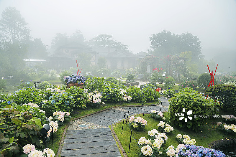 日本经典文化场所-箱根玻璃美术馆图片素材