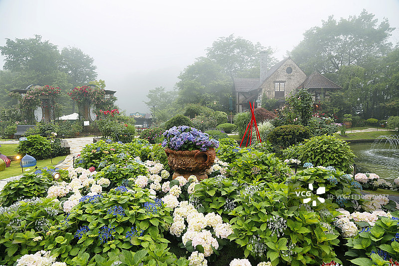 日本经典文化场所-箱根玻璃美术馆图片素材