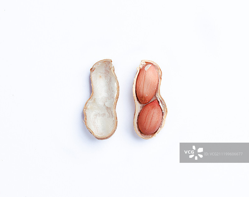 带皮花生红皮花生仁图片素材