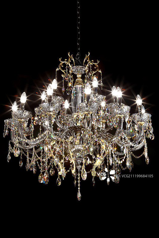 水晶灯图片素材