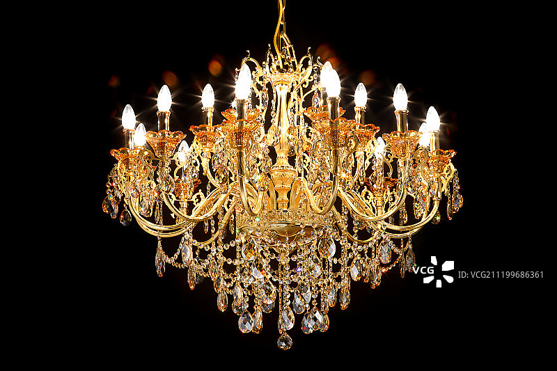 水晶灯图片素材