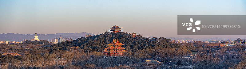 北京的清晨图片素材