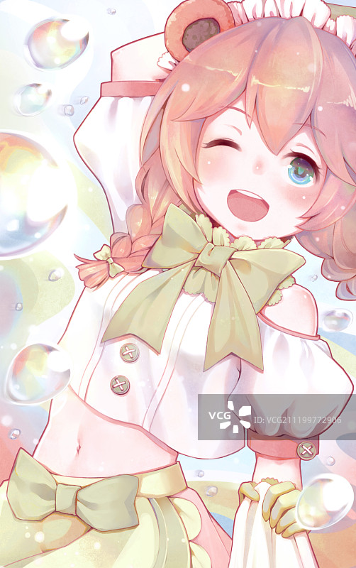 可爱少女图片素材