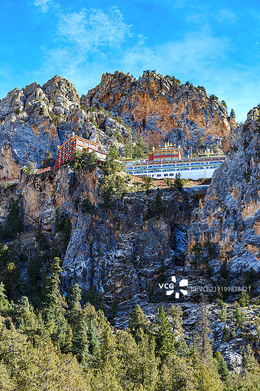 尕尔寺风光图片素材