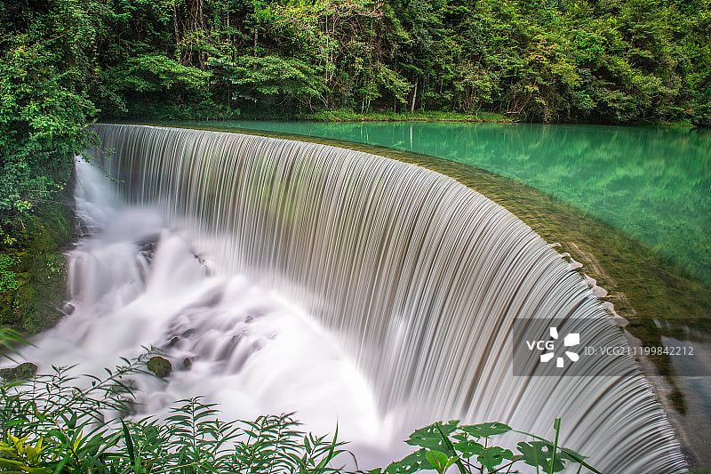 贵州省荔波小七孔风景区风光图片素材