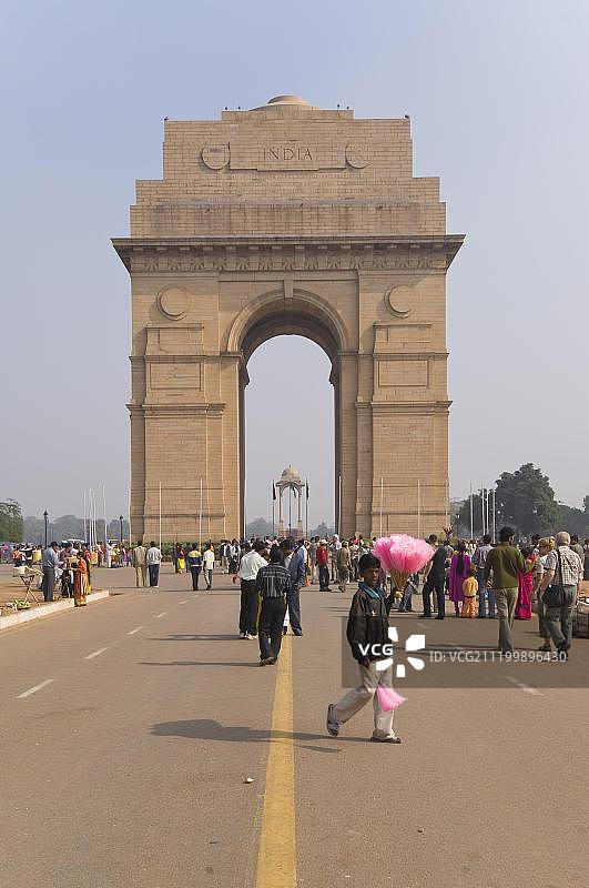 印度阿玛尔·贾万·焦蒂纪念碑图片素材